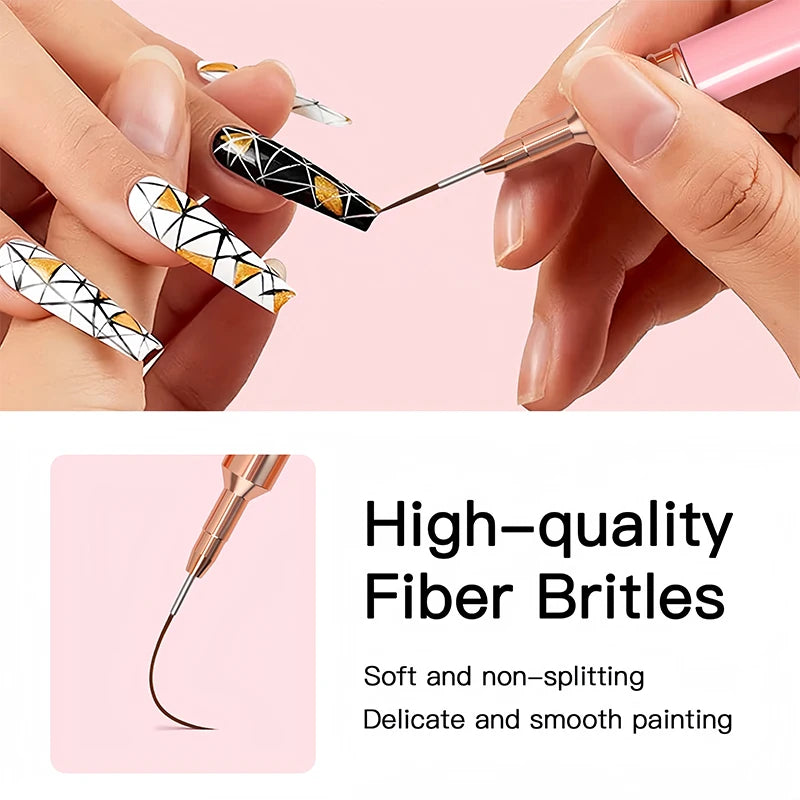 NailLine Pro - Precision Nail Art Brushes